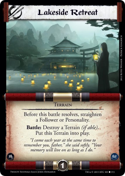 Lakeside Retreat FOIL